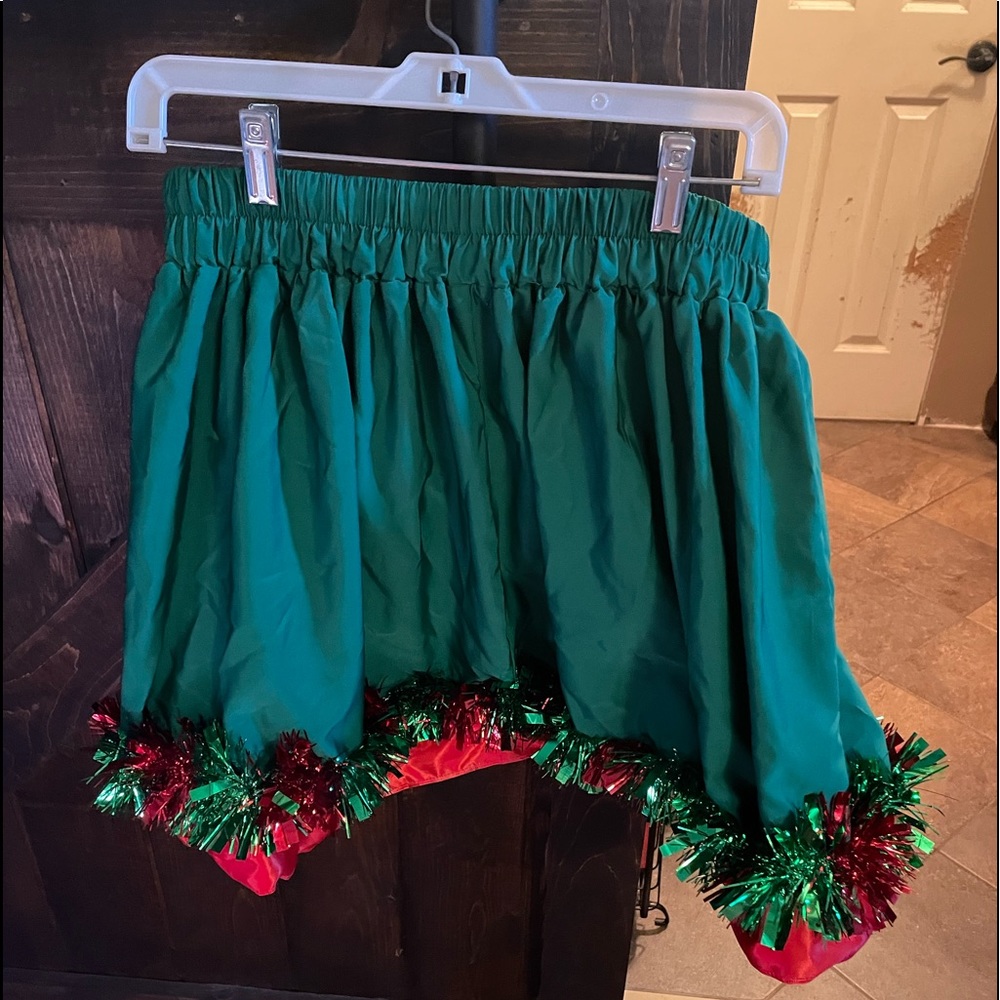 Womens Christmas holiday skirt size large